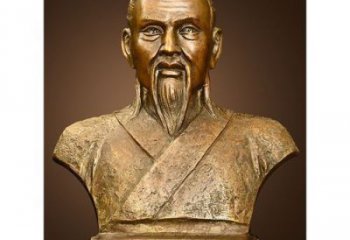 景觀扁鵲雕塑 大型名醫雕塑 藥王胸像雕塑