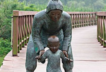 公園母親雕塑 創意女人雕塑 美陳肖像雕塑廠家