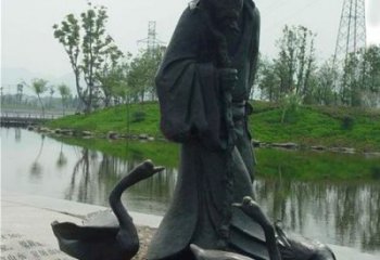 民俗船夫雕塑 店門口園林雕塑 玻璃鋼漁業小品