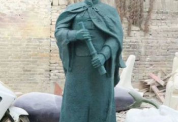 玻璃鋼林則徐雕塑 名人雕塑 步行街肖像雕塑