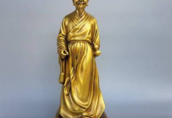 大型華佗雕塑廠 步行街藥王雕塑 彩繪名醫雕塑