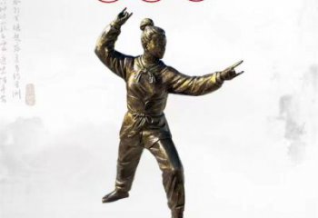 制作華佗雕塑 戶外名醫雕塑 抽象藥王雕塑