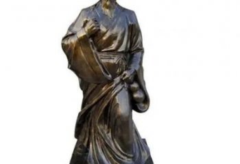 戶外華佗雕塑廠 噴漆名醫雕塑 玻璃鋼藥王雕塑