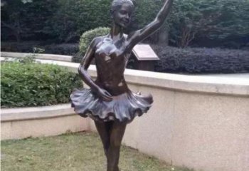 玻璃鋼舞蹈雕塑 公園演員雕塑 大門口跳舞雕塑