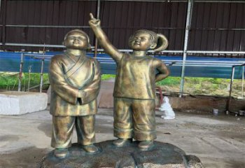 草地看書雕塑廠家 現代人物雕塑 大型學生雕塑