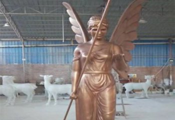 預(yù)定和平女神雕塑 仿真歐式雕塑 烤漆人物雕塑