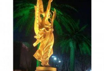 街道和平女神雕塑廠家 現(xiàn)代歐式雕塑 彩繪人物雕塑