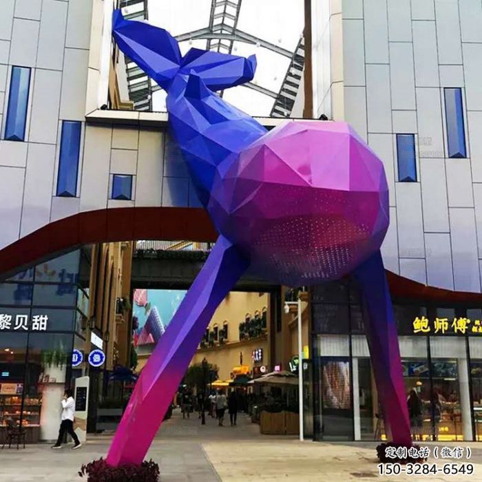 大型鯨魚雕塑，鏤空燈光原理，動物廣場擺件雕塑