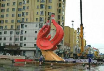 風(fēng)景區(qū)大雁雕塑廠家 售樓處廣場雕塑 仿古擺件