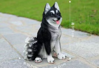 仿真哈巴狗雕塑廠家 酒店公園雕塑 風景區擺件