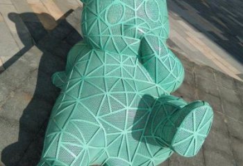 幼兒園狗熊雕塑，動(dòng)漫文化雕塑，鑄造制作