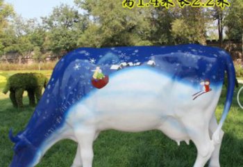 大型公牛雕塑廠家 商業(yè)街廣場(chǎng)雕塑 古銅色擺件