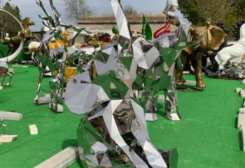 景區(qū)大象雕塑通用，陸地擺件，各類鏡面大象雕塑點擊