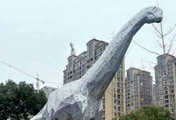 鏤空恐龍雕塑制造，歐式風格，切面恐龍雕塑定價