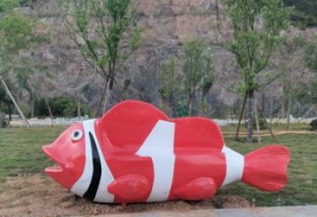 金魚(yú)坐凳雕塑