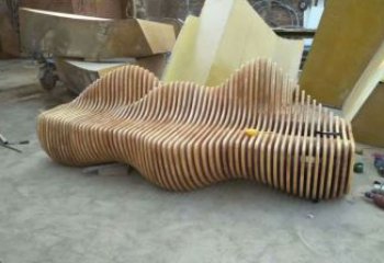 坐凳雕塑，抽象景觀雕塑，廣場擺件