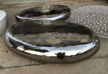 步行街坐凳雕塑，鍛造景觀雕塑，拋光方式