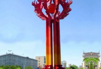 長樂街道精神堡壘雕塑