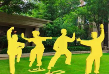 河池公園太極雕塑