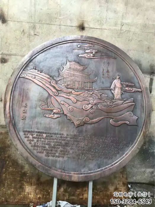 上饒純銅浮雕專供，城堡雕塑，城堡浮雕生產(chǎn)廠家