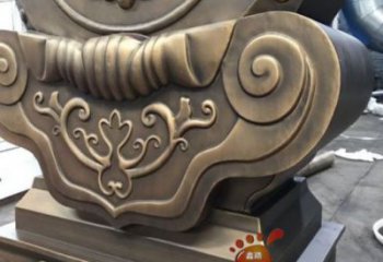 遼陽抱箍鑄造觀賞型，露天雕塑，鑄銅抱箍雕塑訂做