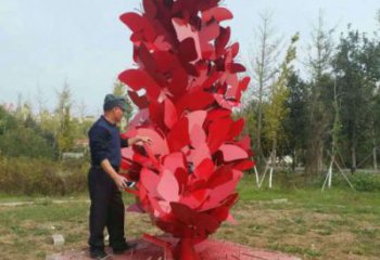 巴彥淖爾公園花環(huán)雕塑