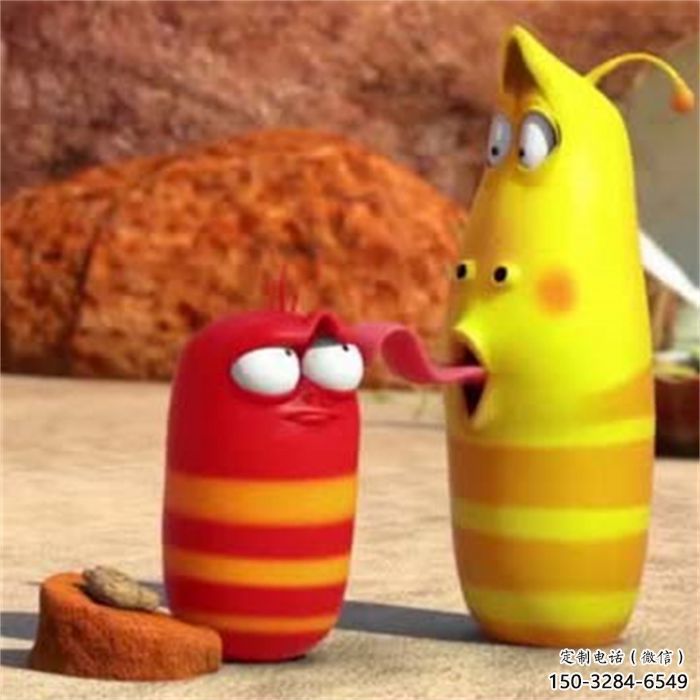 大武口卡通蟲子雕塑，公園動物雕塑，彩繪工藝