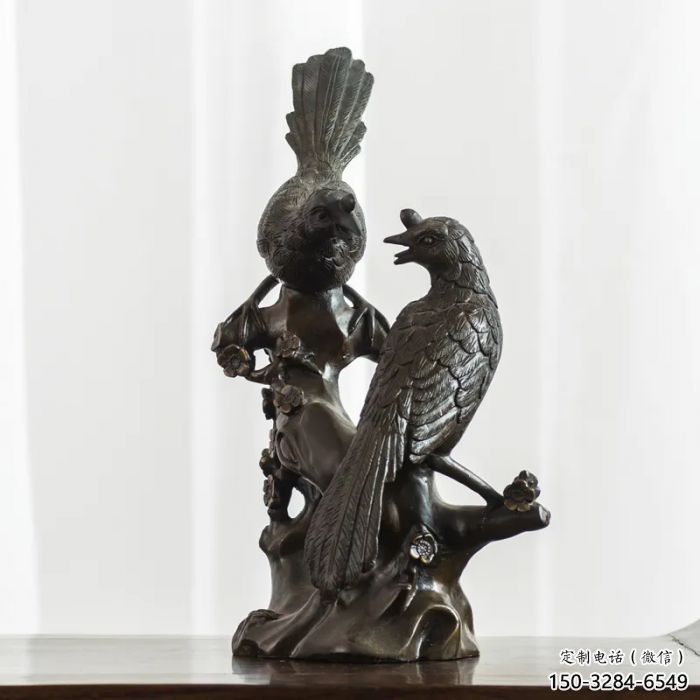 哈密園林喜鵲雕塑