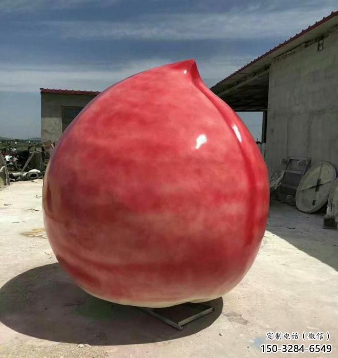 烏魯木齊公園壽桃雕塑