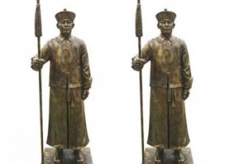 彭陽庭院武士雕塑