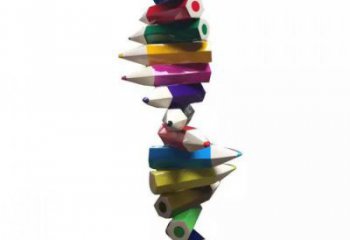 果洛企業鉛筆雕塑