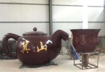 海南商業(yè)街酒壺雕塑