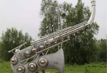 湟中街頭薩克斯雕塑