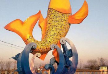 臨沂園林鯉魚雕塑