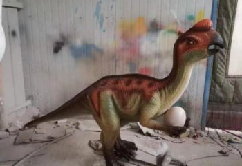 綿陽抽象恐龍雕塑制造，動物雕塑，玻璃鋼恐龍雕塑展品