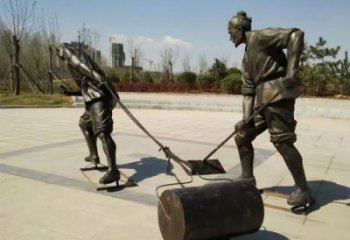 資陽民俗農夫雕塑