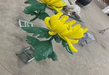 嘉黎景區(qū)菊花雕塑優(yōu)選，圓雕體系，城市菊花雕塑選定