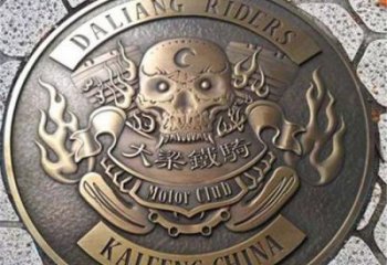 尼木鑄造校徽雕塑