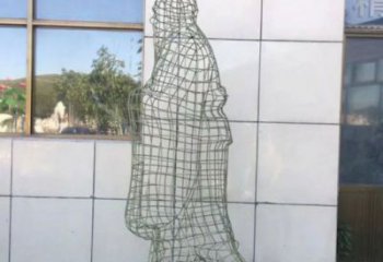 達孜鏤空孔子雕塑服務商，景觀雕塑，鐵藝校園人物雕塑選定