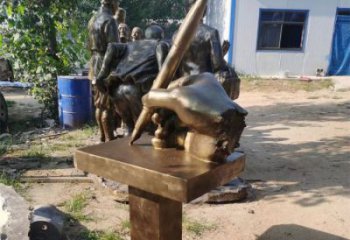 阿克蘇手握鋼筆雕塑，街道標(biāo)識(shí)，玻璃鋼手握鋼筆雕塑廠家