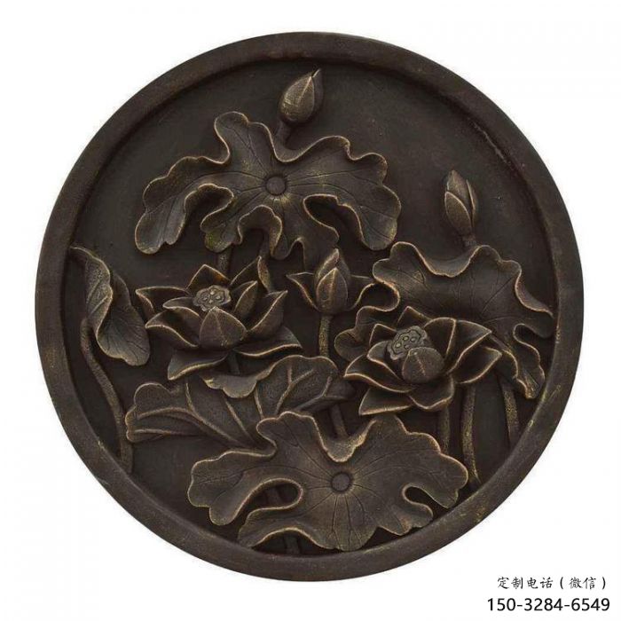 南岸公共浮雕訂做，城市裝飾，景觀花卉浮雕廠家