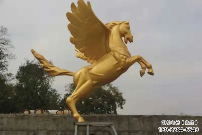 大渡口園林金馬雕塑