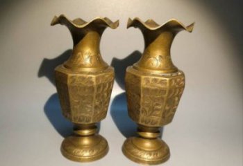 南岸花瓶雕塑定價(jià)，鑄銅工藝，銅花瓶雕塑制作廠家